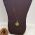 Ceramic Turtle Pendant with a Pearl Accent on Copper Chian Ceramic Turtle Pendant with a Pearl Accent on Copper Chian