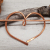 Heart Shaped Copper Stick Barrette