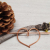 Heart Shaped Copper Stick Barrette